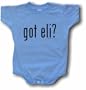 got eli? Logo Baby/Infant Tee Shirt 18 Month Blue