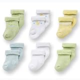 Gerber 6 pk socks - Neutral