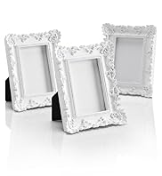 3 Rococo Style Photo Frames 5.1 x 7.6cm (2 x 3")