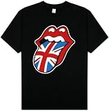 Rolling Stones - UK Tongue Specialty Products T-Shirt, XXL - Black