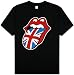 Rolling Stones - UK Tongue Specialty Products T-Shirt, XXL - Black