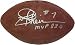 Joe Theismann Washington Redskins Autographed Football with 83 MVP Inscription