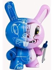 Toy: Kidrobot Dunny 2012 3-inch Vinyl Figure - SERGIO MANCINI Blue Print - Kidrobot