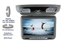23cm (9 ZOLL) Auto DVD Deckenmonitor Flipdown DVD + SD + USB Grau