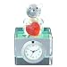 [Miniature Clock] ミニチュアクロック 置時計 【ザ・クロックハウス限定販売】 アナログ クリスタル ハートベア（2） MC-1101-CRL