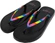 Sugar Rainbow Embroidered Flip Flaps