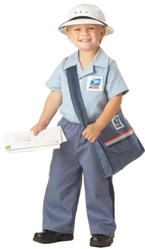 Mr. Postman Costume Toddler Boy, 3T-4T