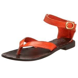 Diba Ladies Lu Lu Ankle Strap Thong Sandal by Diba