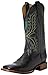Ferrini Italia Mens Kingstons Embroidered Square Toe Casual Boots Mid Calf - Brown