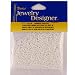 Opaque Rainbow Seed Beads, White AB, 20 Gram Pkg