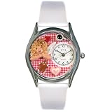 Whimsical Watches Women's S1010009 Angel Mom White Leather Watch