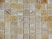 1x1 Honey Onyx Polished Mosaic Tiles Meshed on 12x12
