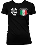 Italian Crest International Retro Soccer Juniors T-shirt, Italia National Pride Juniors Shirt