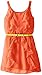 Amy Byer Little Girls' Sleeveless Ruffle Dress