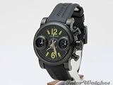 GRAHAM Swordfish Black Knight "Limited Edition Of 500 Pcs" Chronograph Mens Watch in Black PVD Steel, Rubber Strap, With BOX & PAPERS 2SWASB.B19A.K06B