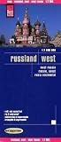 Produkt-Bild: Russland, West Teil 1 : 2 000 000: UTM-Raster f&uuml;r GPS am Blattrand. Klassifiziertes Stra&szlig;ennetz. Gitternetz und Ortsindex