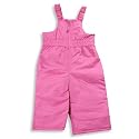 Private Label - Toddler Girls Bib Snowpant, Strawberry Patch Pink
