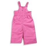 Private Label - Toddler Girls Bib Snowpant, Strawberry Patch Pink (Size 2T)