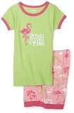 Hatley Girls 2-6x Flamingos Short Pajama Set