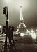 Paris Rendevouz (Couple Kissing, Eiffel Tower) Art Poster Print - 16 X 20
