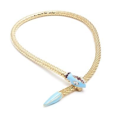 Snake Torquoise Necklace||RF10F