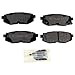 Beck Arnley 089-1870 OE Brake Pad