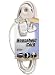 Coleman Cable 09417 7-Foot Flatplug Extension Cord 2-Prong with Glowing Plug, White