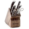 Wusthof Ikon Blackwood Knife Block Set, 8 pc.