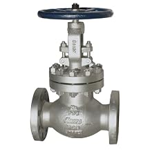Sharpe Valves 45314 Series Carbon Steel Globe Valve, Bolted Bonnet, Inline, Flanged