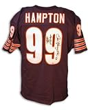 Autographed Dan Hampton Chicago Bears Throwback Blue Jersey Inscribed Sbxx Champions