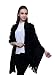 Black cashmere wool stole with fringes RS.999.00