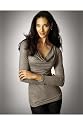 Newport News Drape neck tunic top