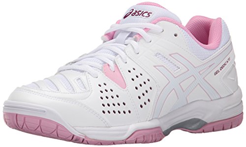 Asics Womens Gel Dedicate Tennis Shoe White Cotton Candy