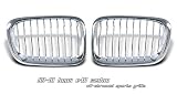 99-01 BMW E46 4D Sport Grill Shell All Chrome