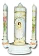Quinceanera Candle Set - Ceramic Base