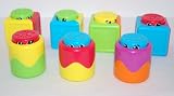 Fisher Price Stack Around Silly Town Blocks