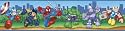 RoomMates RMK1026BCS Spider-Man and Friends Peel & Stick Border