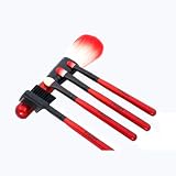 FASH Brush Set, 5pcs Dark Red