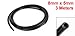 uxcell Pneumatic Air Tubing, 8mm OD x 5mm ID 3 M(9.8Ft) Long PU Polyurethane Air Compressor Tubing Hose Pipe Black