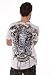 Red Chapter Mens Family Forever Ambigram Shirt White Size: XL