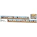 Melissa & Doug ALPHABET TRAIN FLOOR PUZZLE 28 Pieces / 10 Feet Long