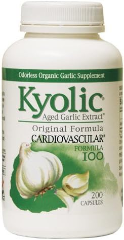 Wakunaga of America Company - Kyolic Formula 100, 600 mg, 200 capsules