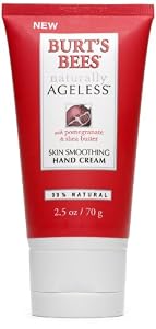 Burts Bees Naturally Ageless Skin Smoothing Hand Cream, 2.5-Ounce Tubes (Pack of 2)