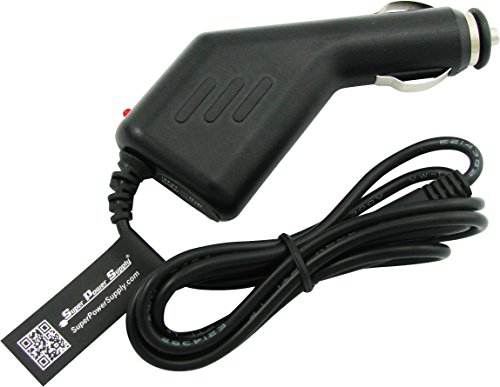 Super Power Supply® DC Car Adapter Charger Cord for Contixo LA703 LA903 Barrel Plug