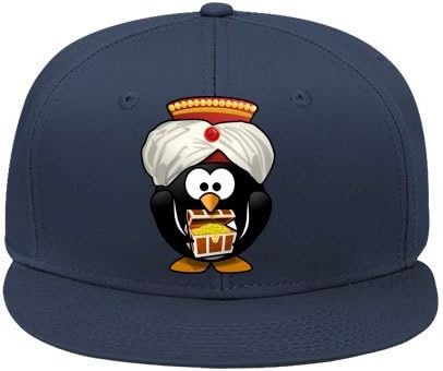 New Fashion Unisex Plain Hip Hop Caps Oriental Penguin 1 Cotton Peaked Hat Casual Outdoor Travel Snapback