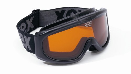 Childrens Toyshop  Sporting Goods : UVEX Superstar Ski Goggle,Black Frame with Double Gold Lens