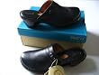 Born Corii Black Leather Shoes for Girls
