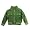 Wild Mango - Toddler Girls Long Sleeve Bomber Jacket, Moss Green (Size 2T)