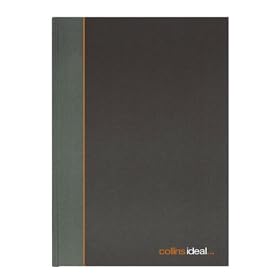 Collins 6424 Ideal Case Bound A4 Double Cash Book 192 Pages