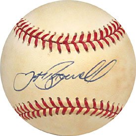 Jeff Bagwell Autographed / Signed Baseball (James Spence)